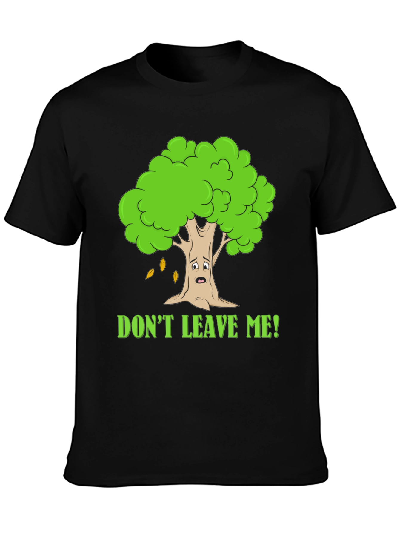 Dont Leave Me Tree Graphic T-Shirt