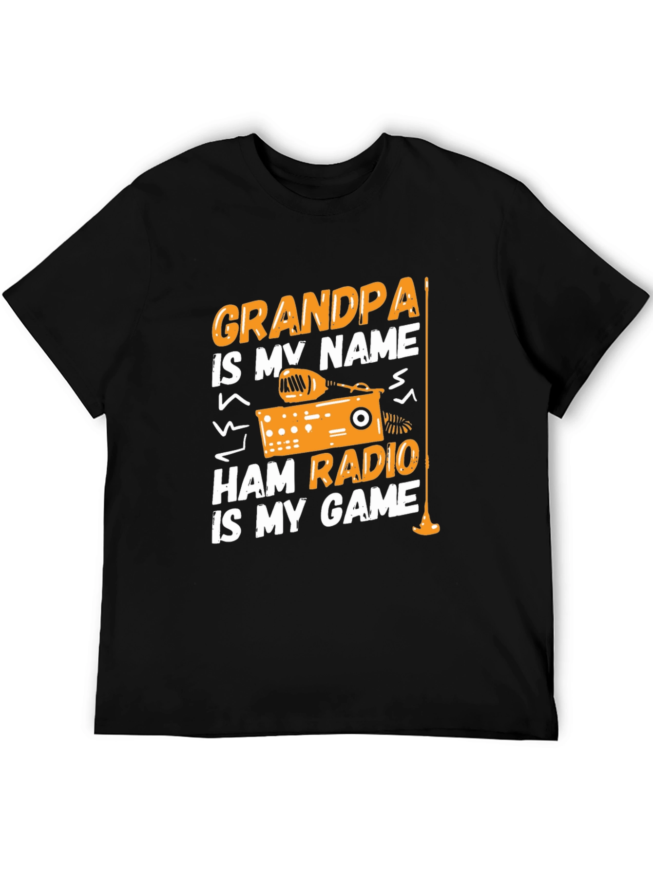 Grandpa Ham Radio T-Shirt - Operator Game