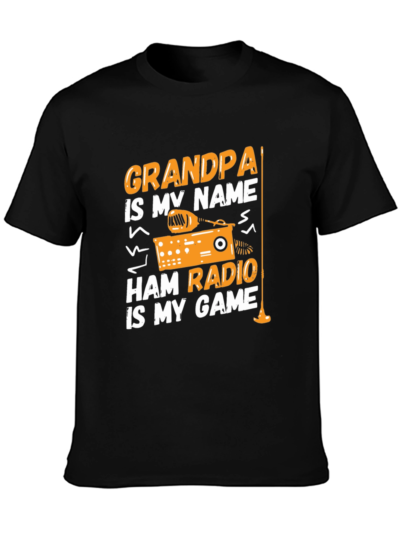 Grandpa Ham Radio T-Shirt - Operator Game