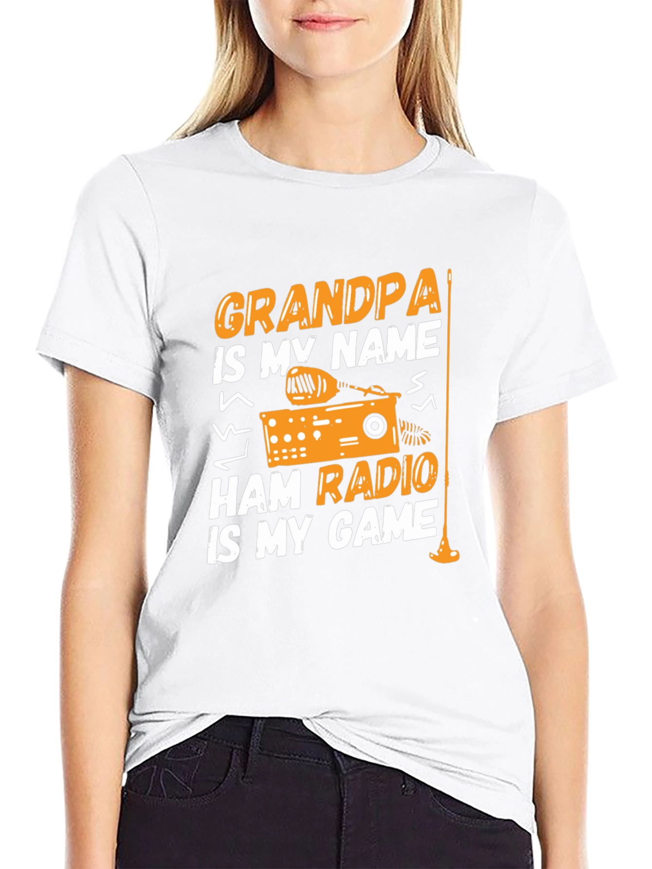 Grandpa Ham Radio T-Shirt - Operator Game
