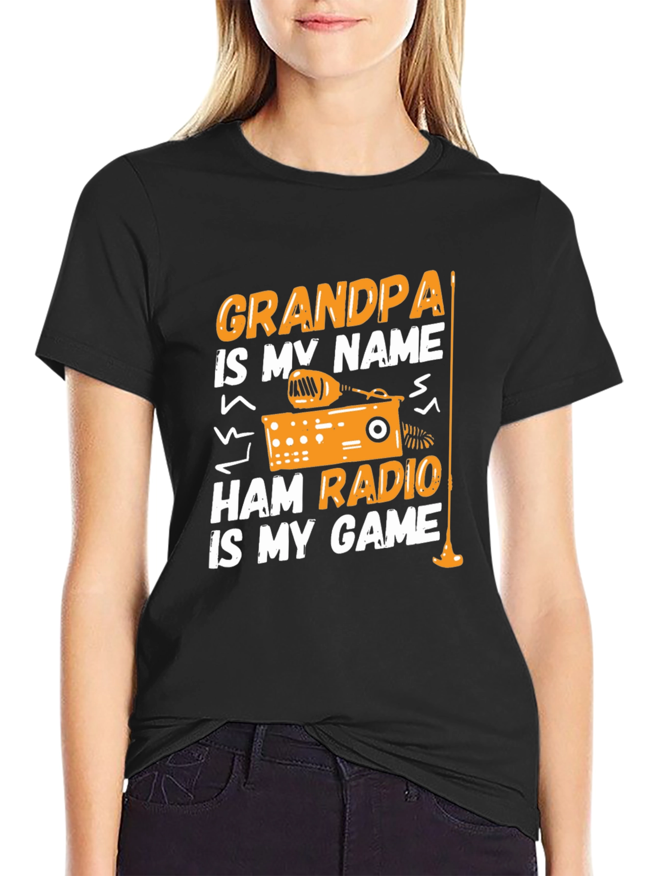 Grandpa Ham Radio T-Shirt - Operator Game
