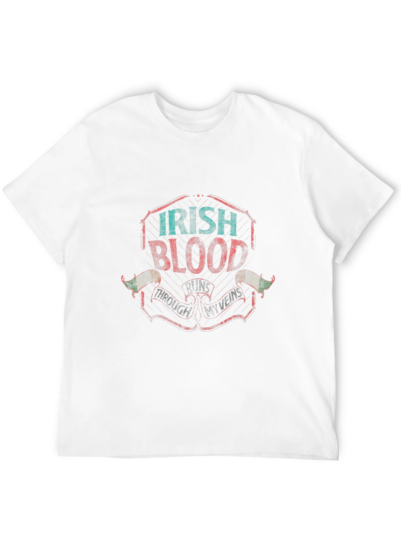 Irish Blood Through My Veins Graphic T-Shirt
