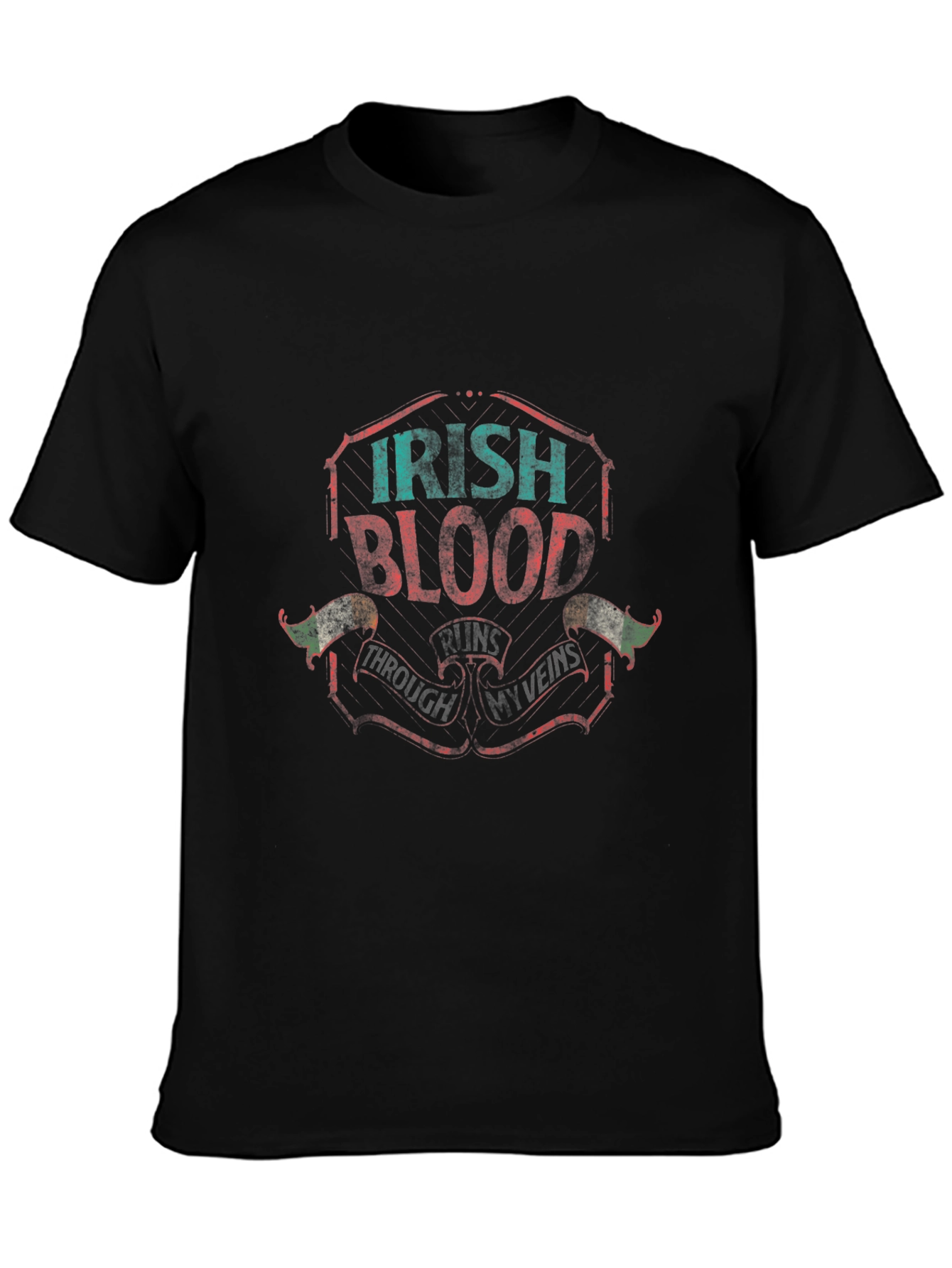 Irish Blood Through My Veins Graphic T-Shirt