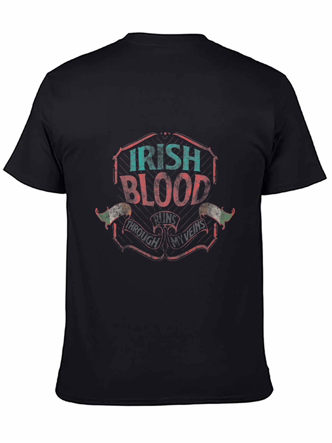 Irish Blood Through My Veins Graphic T-Shirt