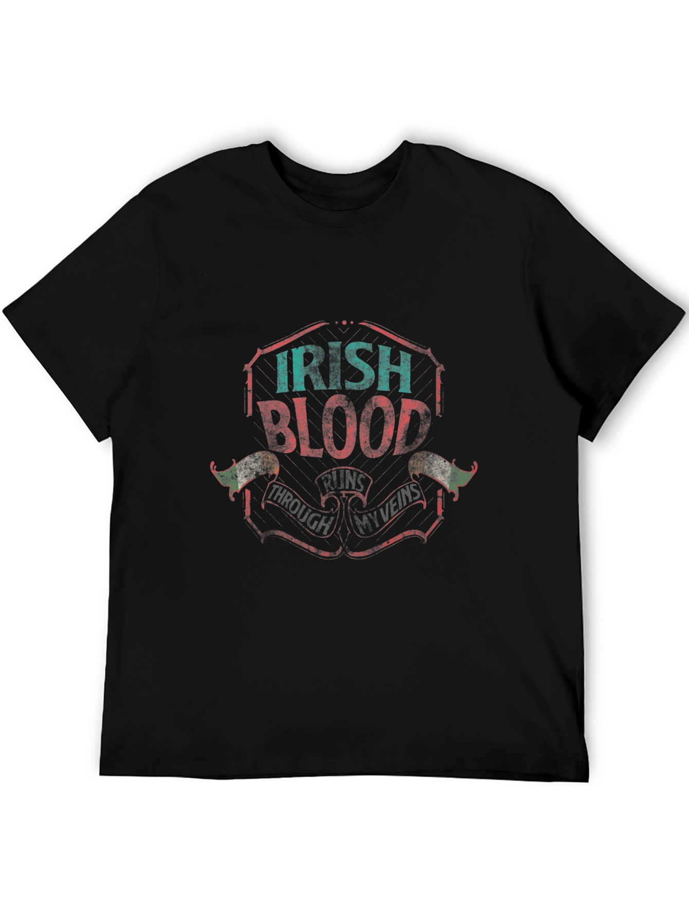 Irish Blood Through My Veins Graphic T-Shirt