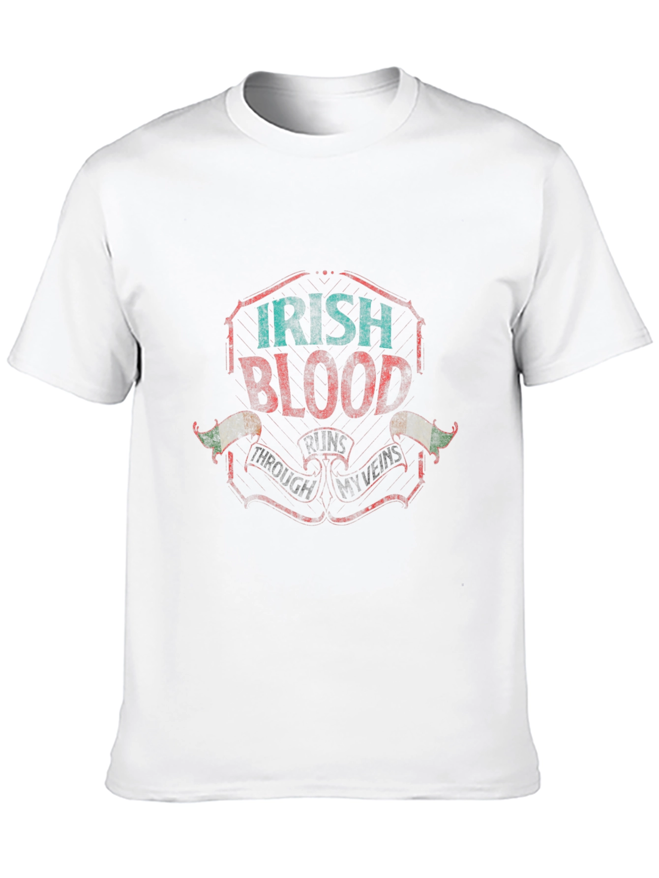 Irish Blood Through My Veins Graphic T-Shirt