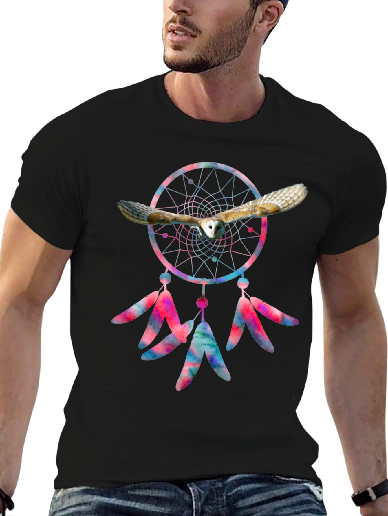 Dreamcatcher Owl Graphic Tee