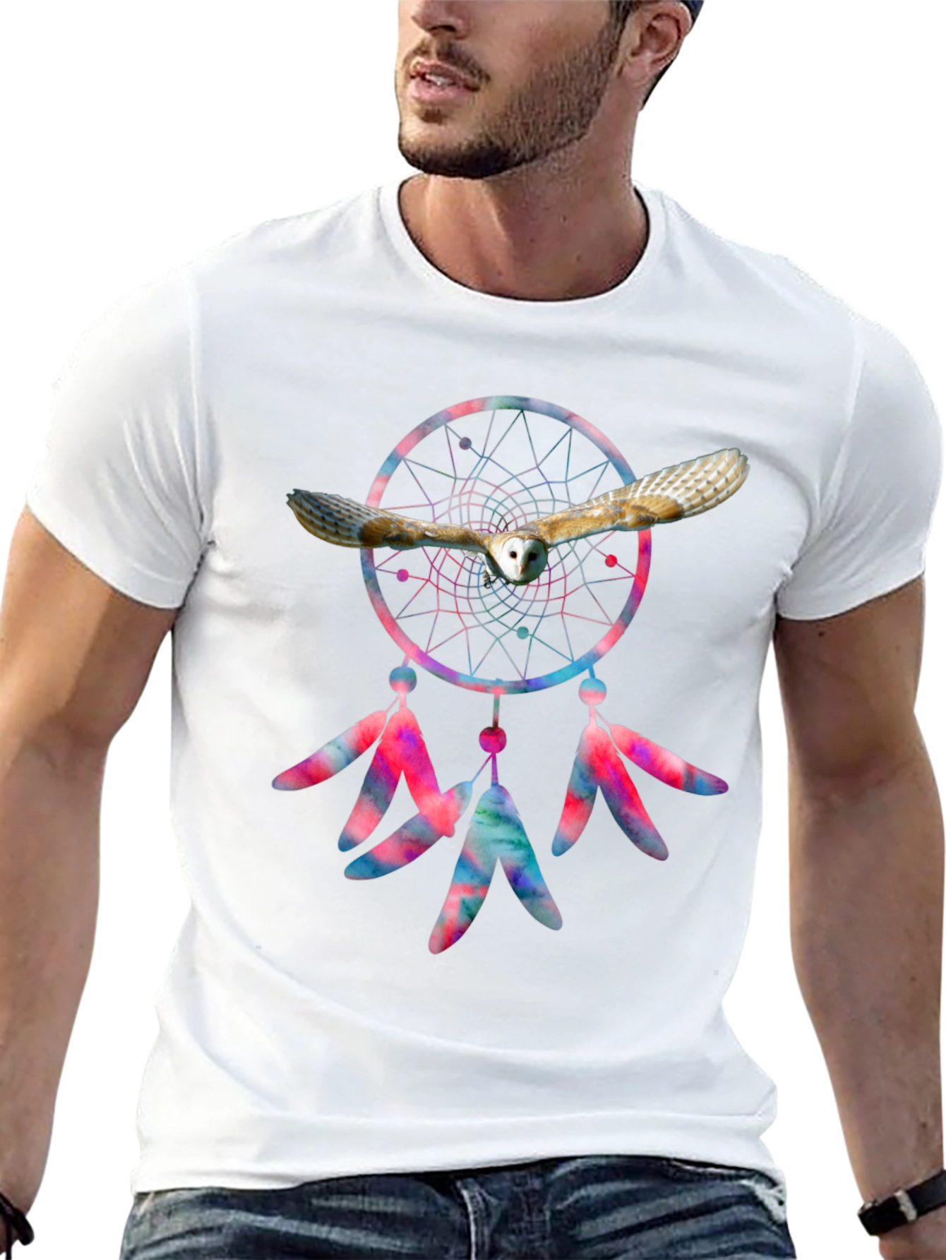 Dreamcatcher Owl Graphic Tee