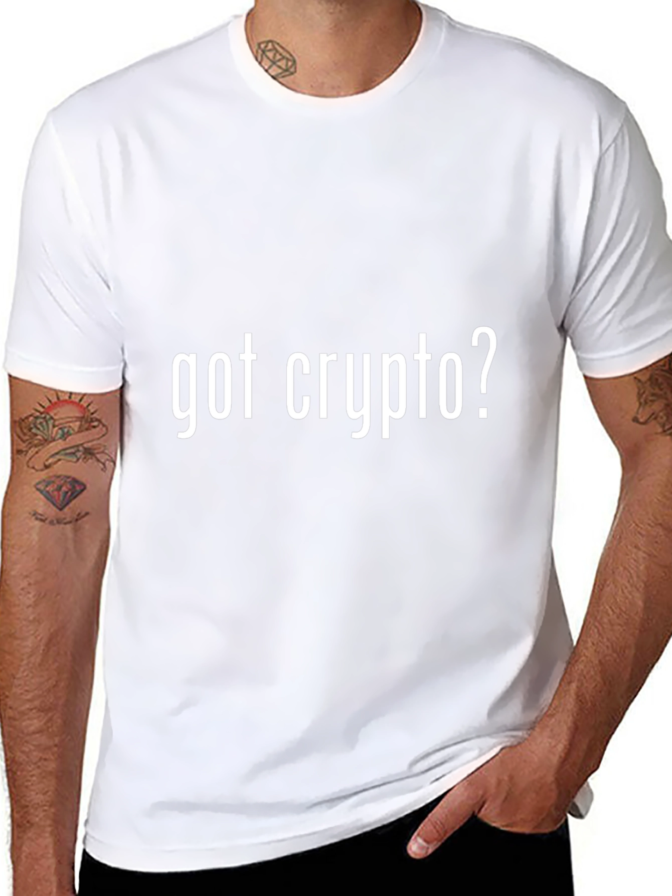 Got Crypto? Black T-Shirt - Cryptocurrency Tee