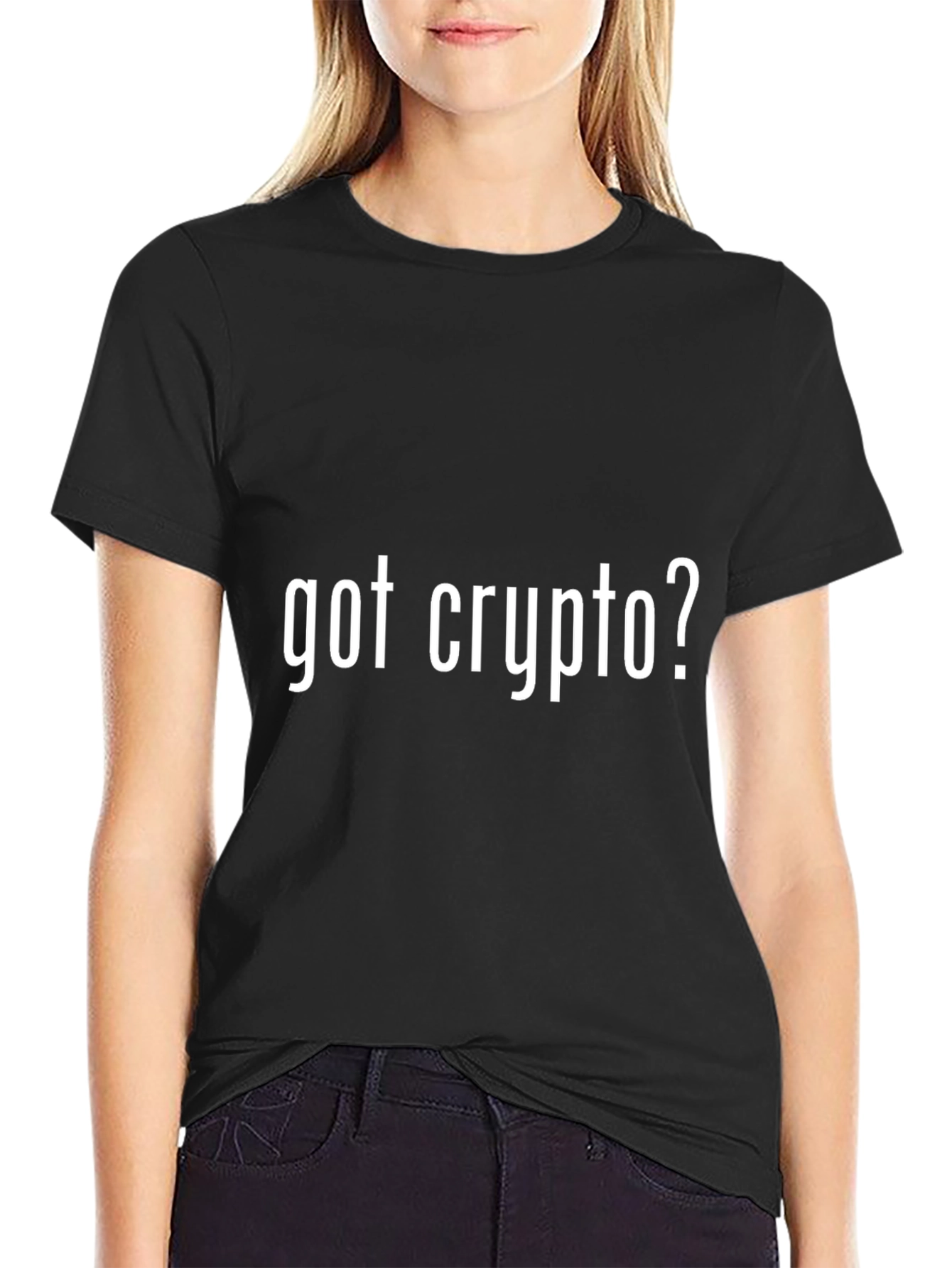 Got Crypto? Black T-Shirt - Cryptocurrency Tee