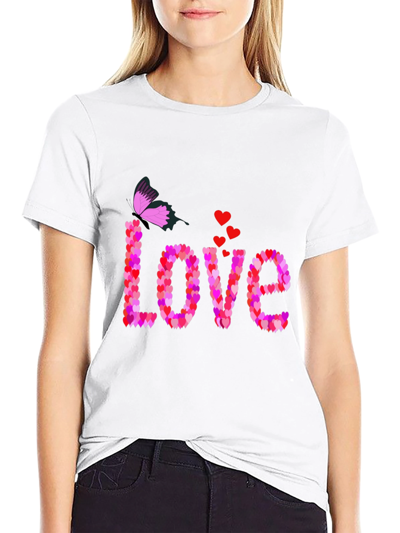 Heart Love Graphic Tee