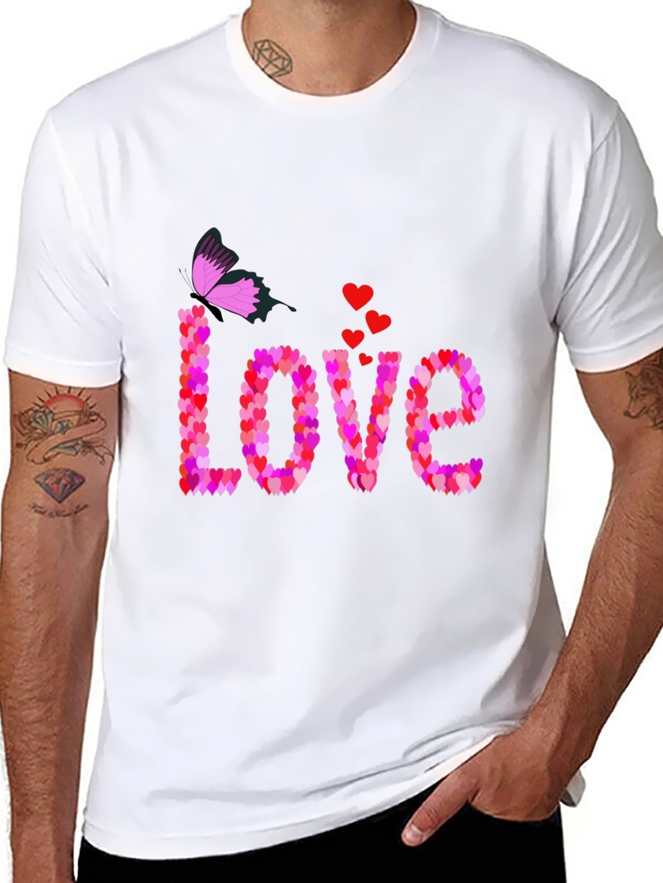 Heart Love Graphic Tee
