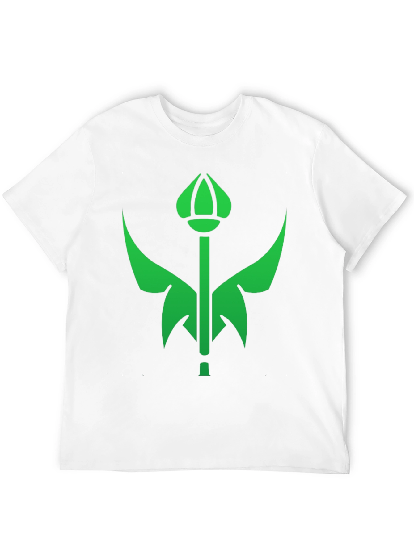 Green Emblem Black T-Shirt