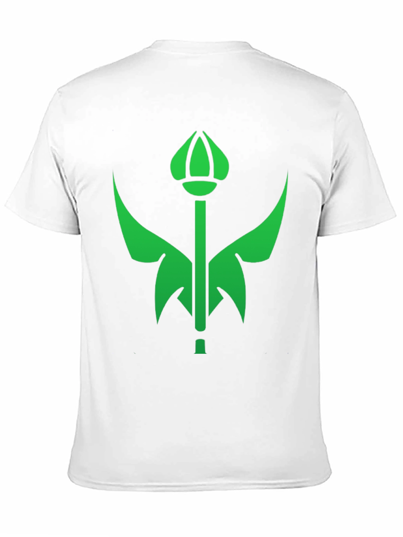 Green Emblem Black T-Shirt