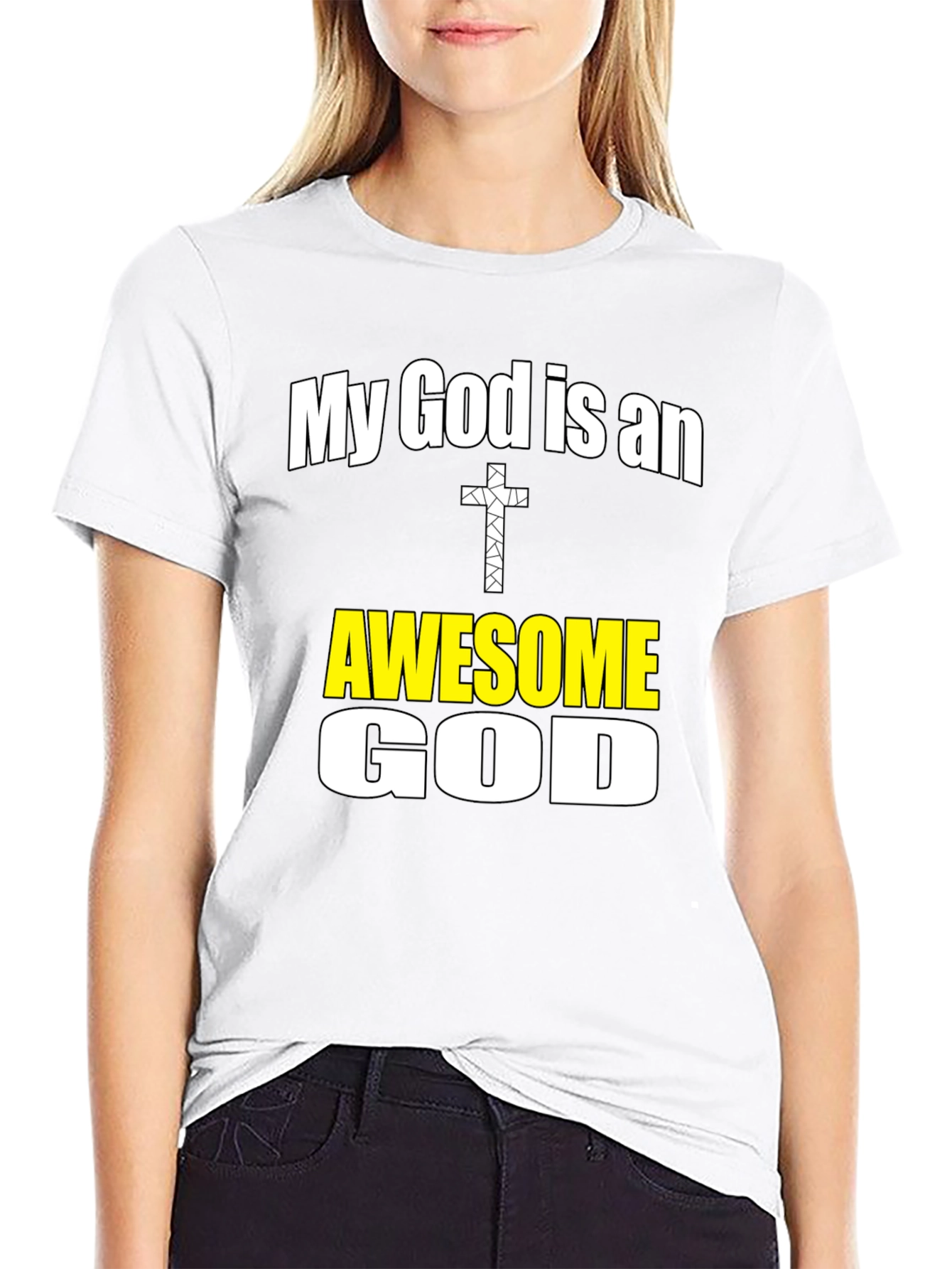 Awesome God T-Shirt Christian Faith Tee