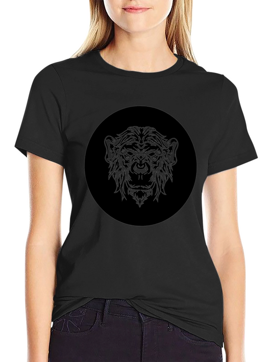Mens Black Graphic T-Shirt - Monkey Design