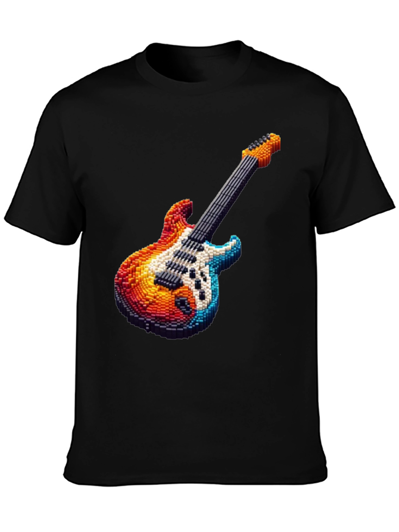 Pixel Guitar T-Shirt - Rock On!