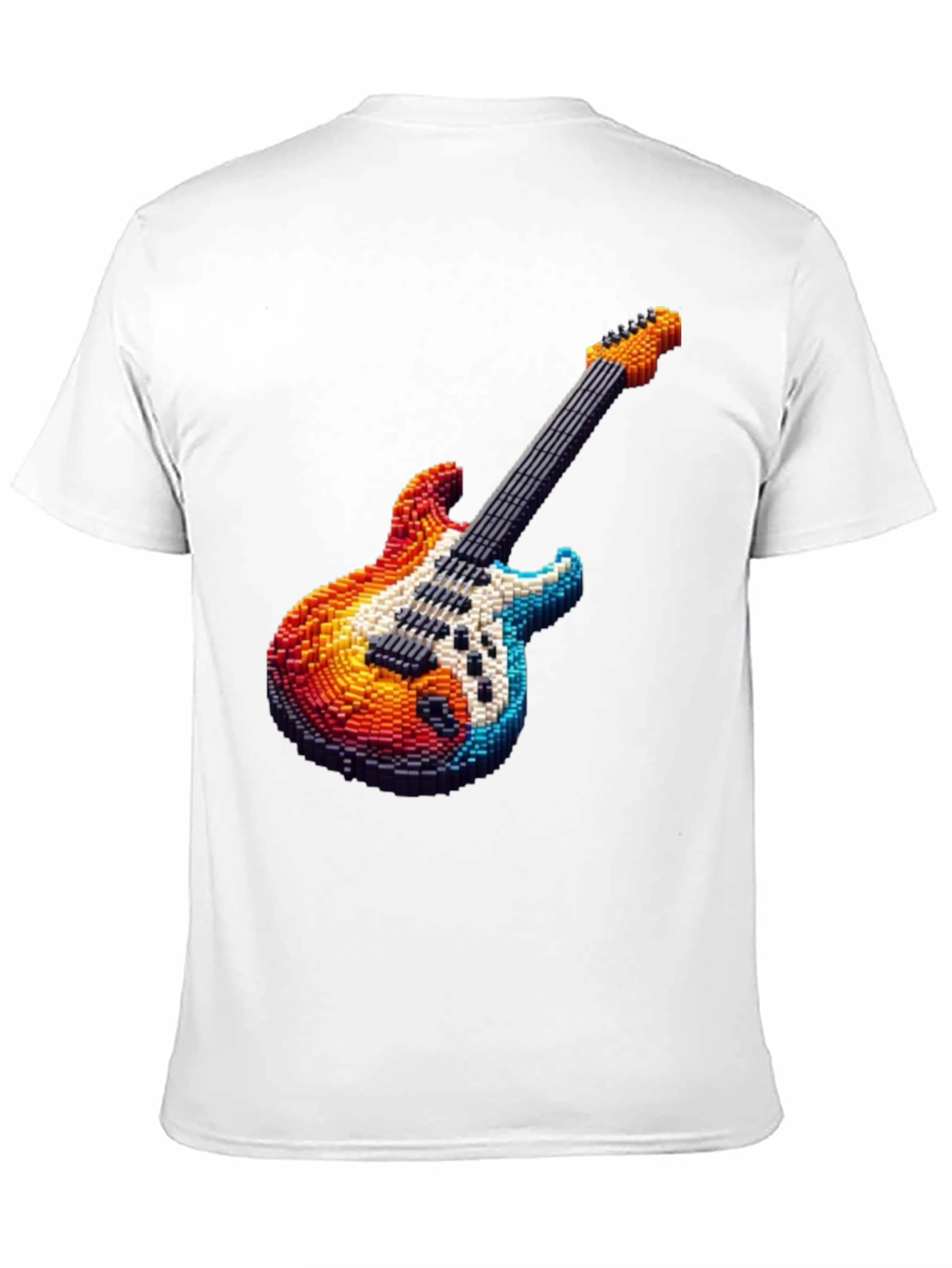 Pixel Guitar T-Shirt - Rock On!