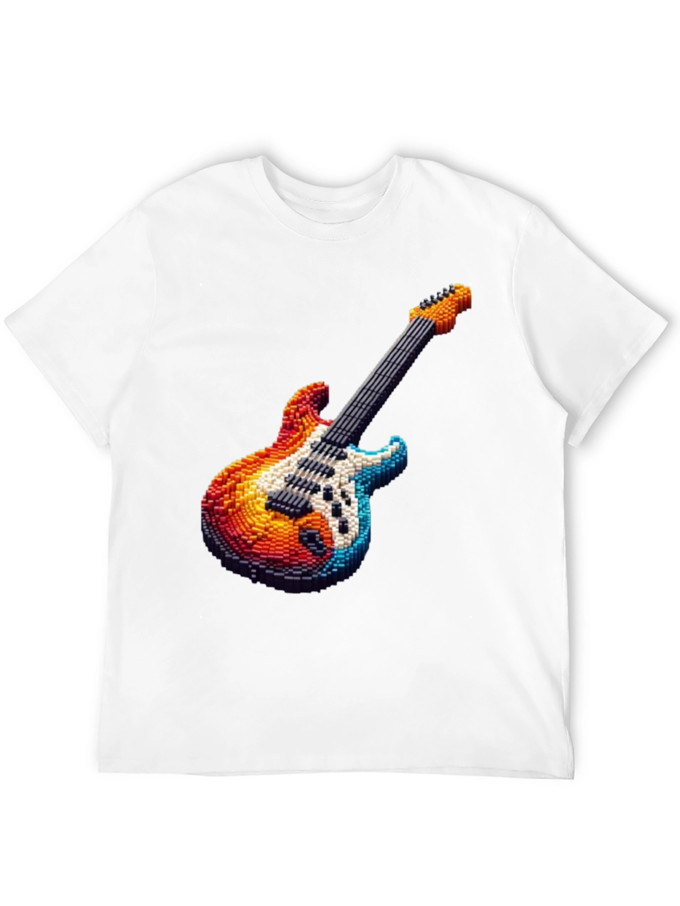 Pixel Guitar T-Shirt - Rock On!