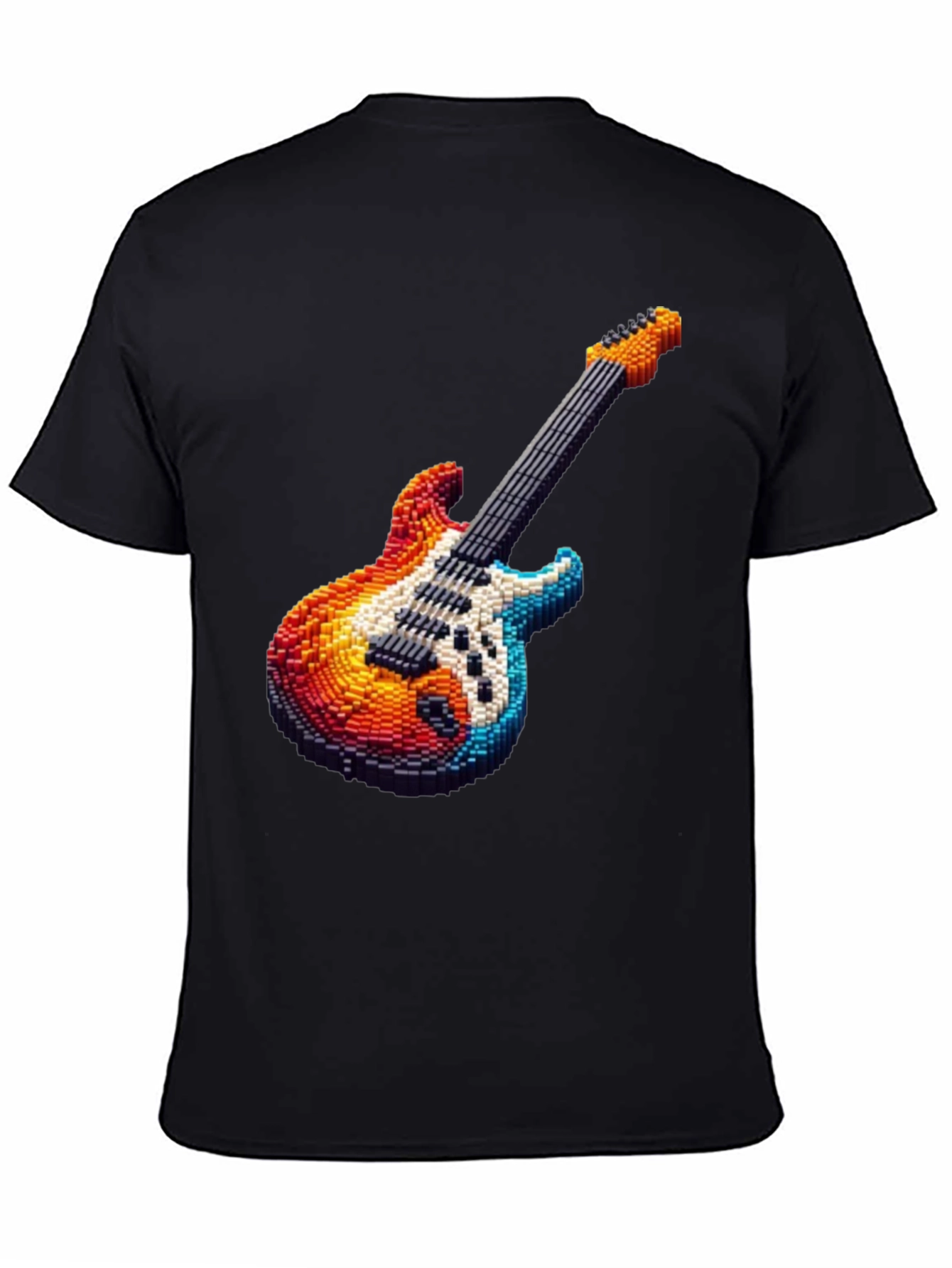 Pixel Guitar T-Shirt - Rock On!