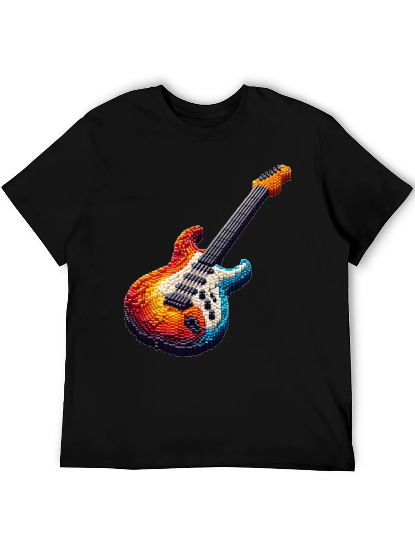 Pixel Guitar T-Shirt - Rock On!