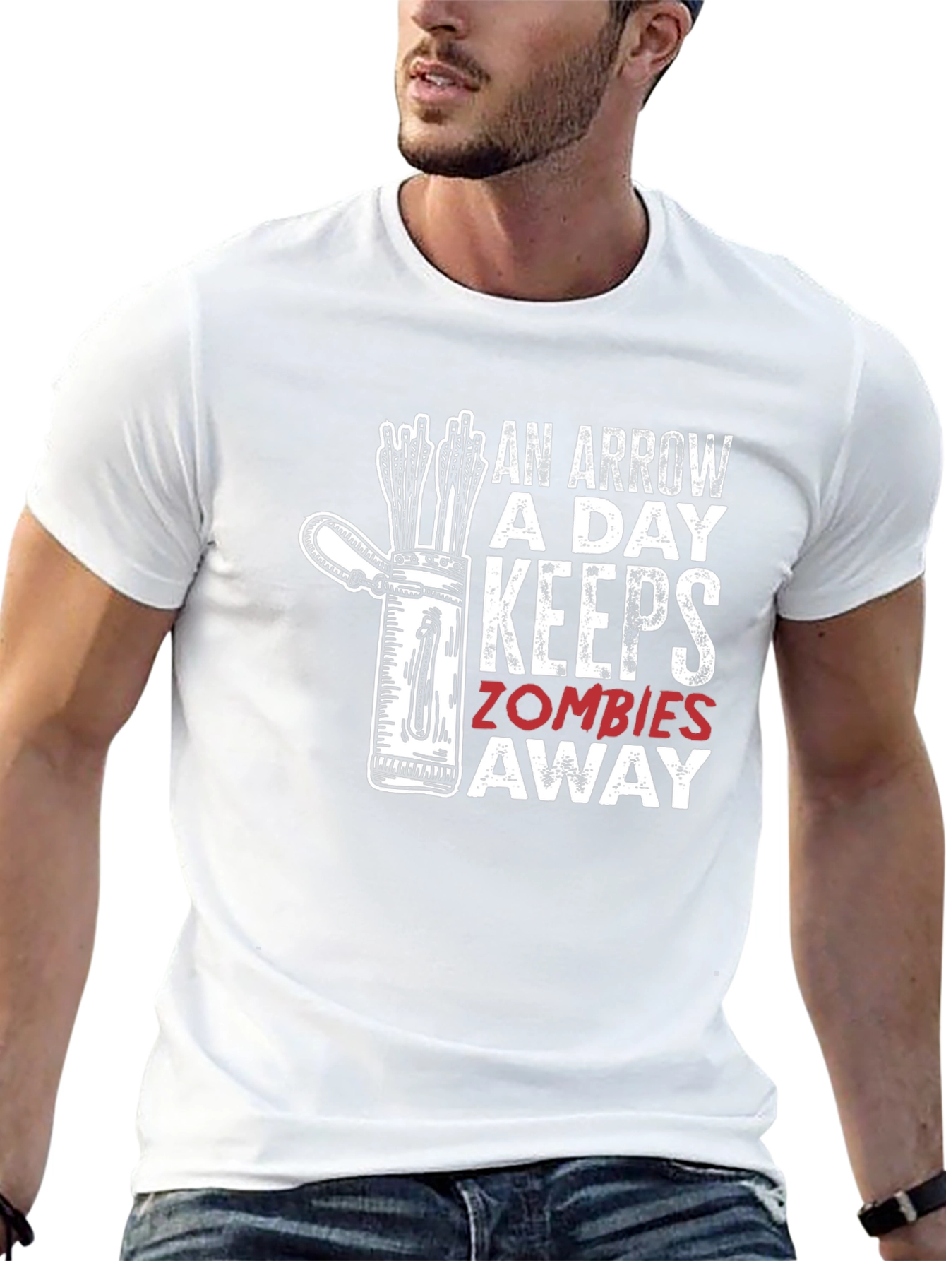 An Arrow a Day Keeps Zombies Away T-Shirt