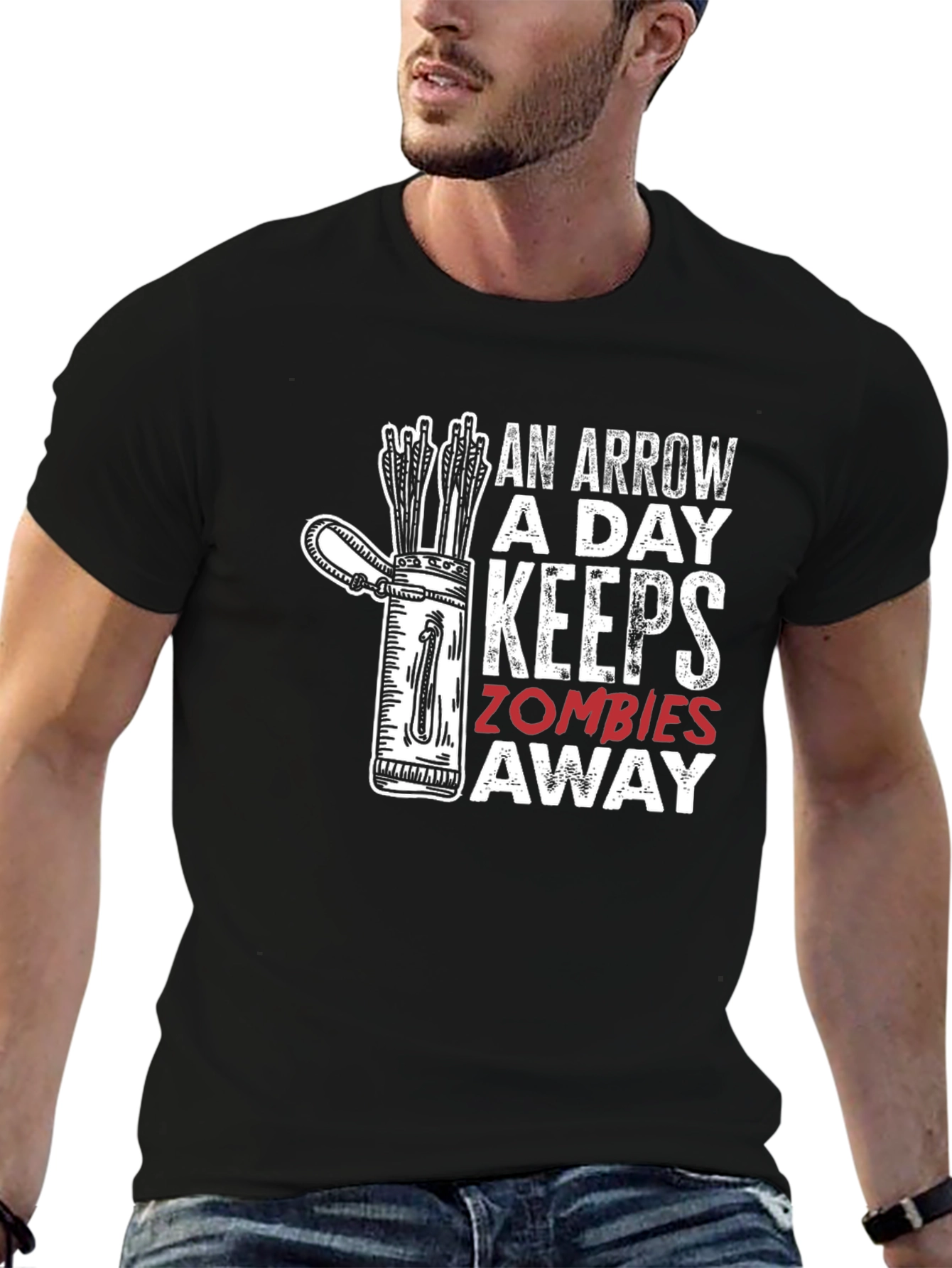 An Arrow a Day Keeps Zombies Away T-Shirt