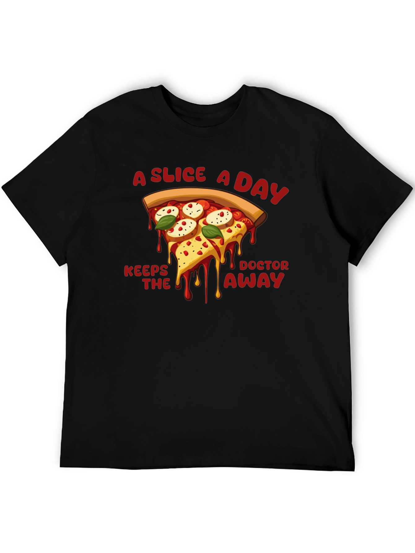 Pizza Slice Graphic T-Shirt