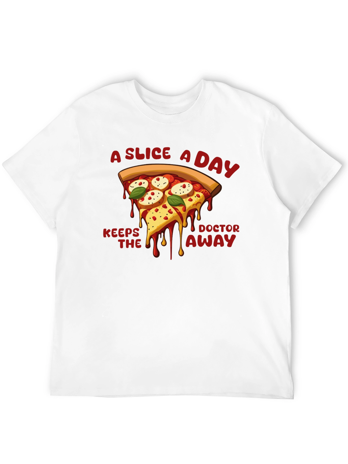 Pizza Slice Graphic T-Shirt