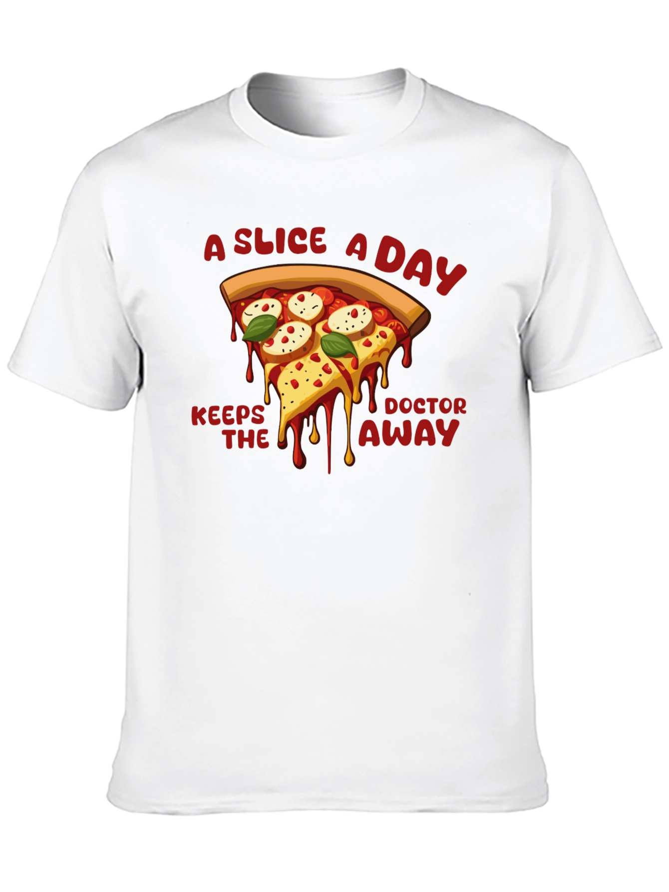 Pizza Slice Graphic T-Shirt