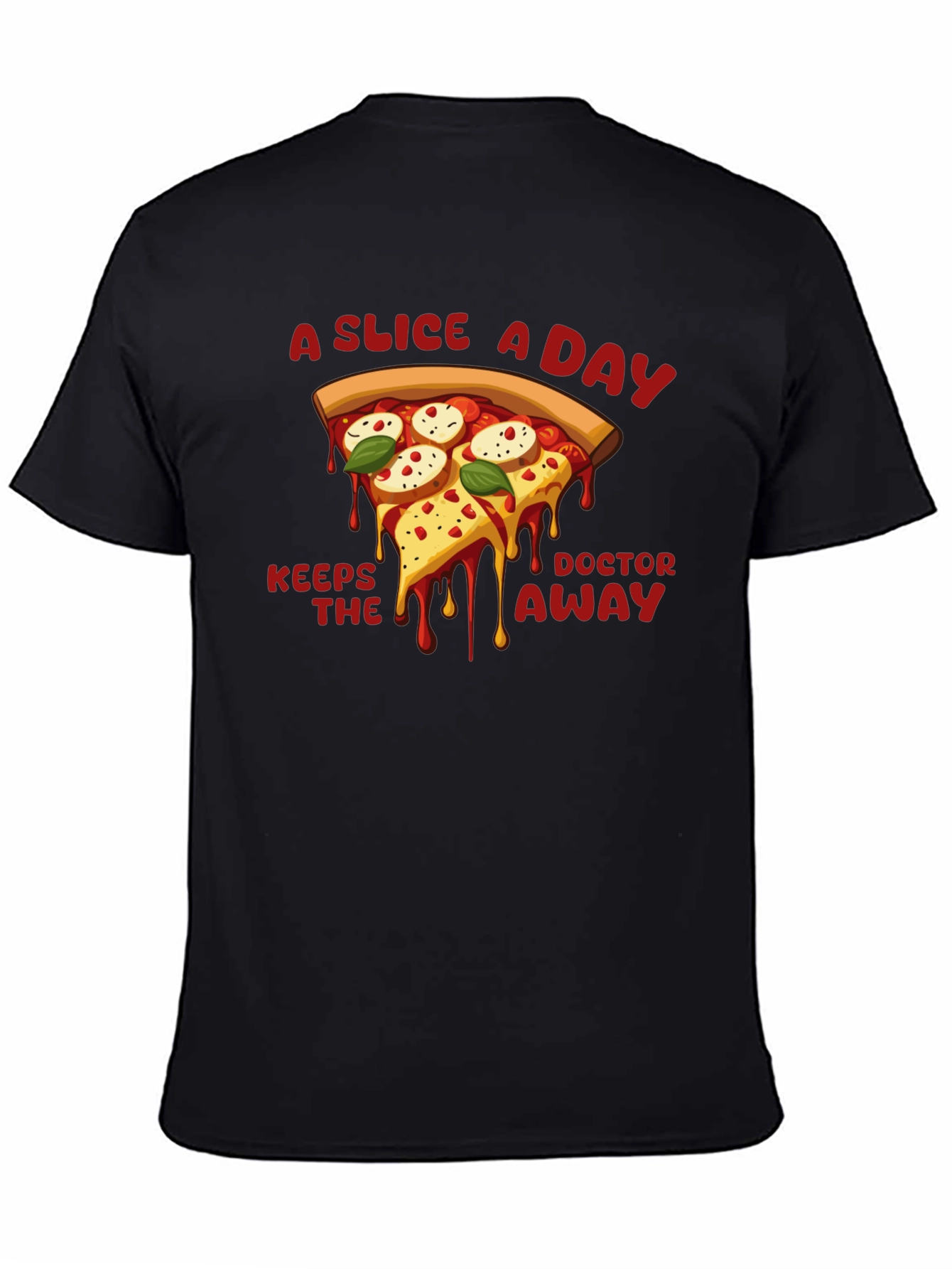 Pizza Slice Graphic T-Shirt