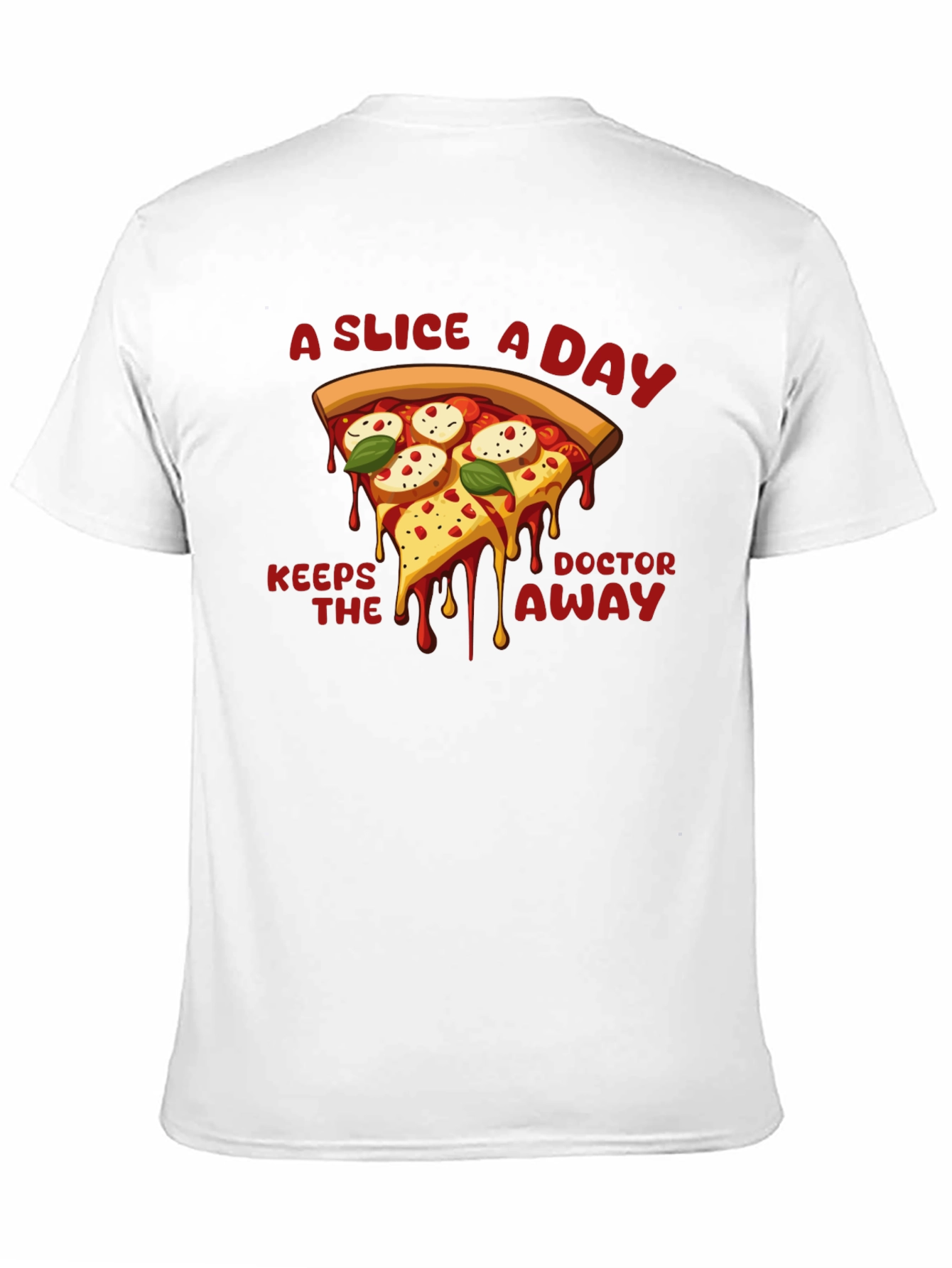 Pizza Slice Graphic T-Shirt