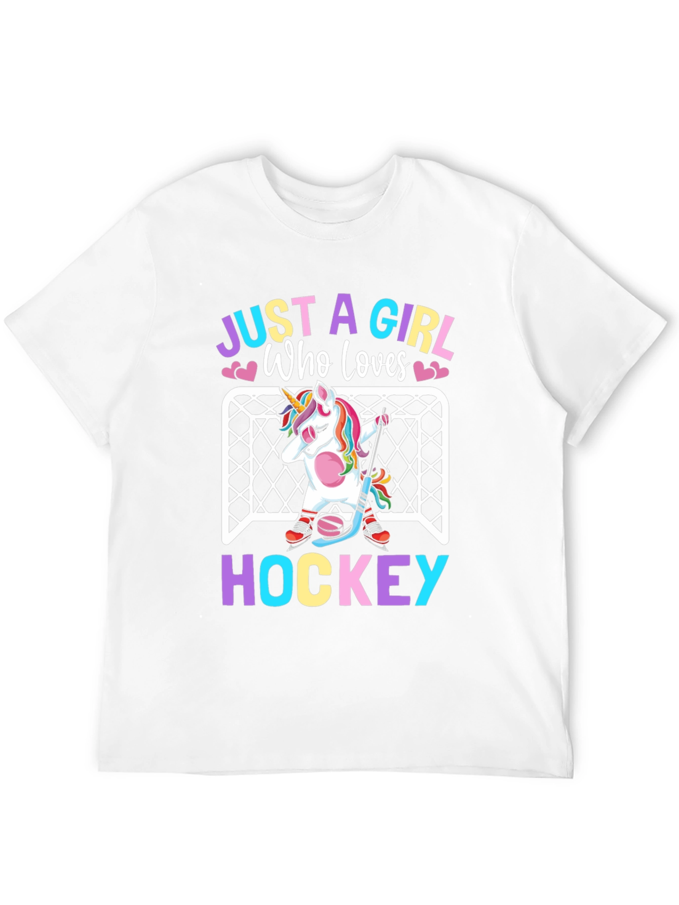 Just a Girl Who Loves Hockey T-Shirt