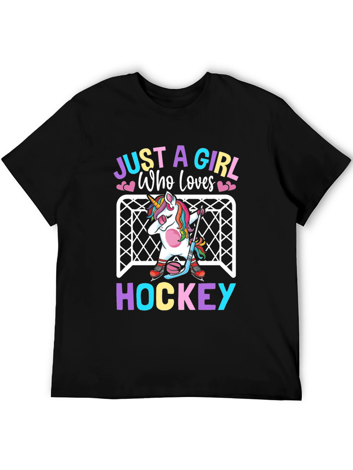 Just a Girl Who Loves Hockey T-Shirt