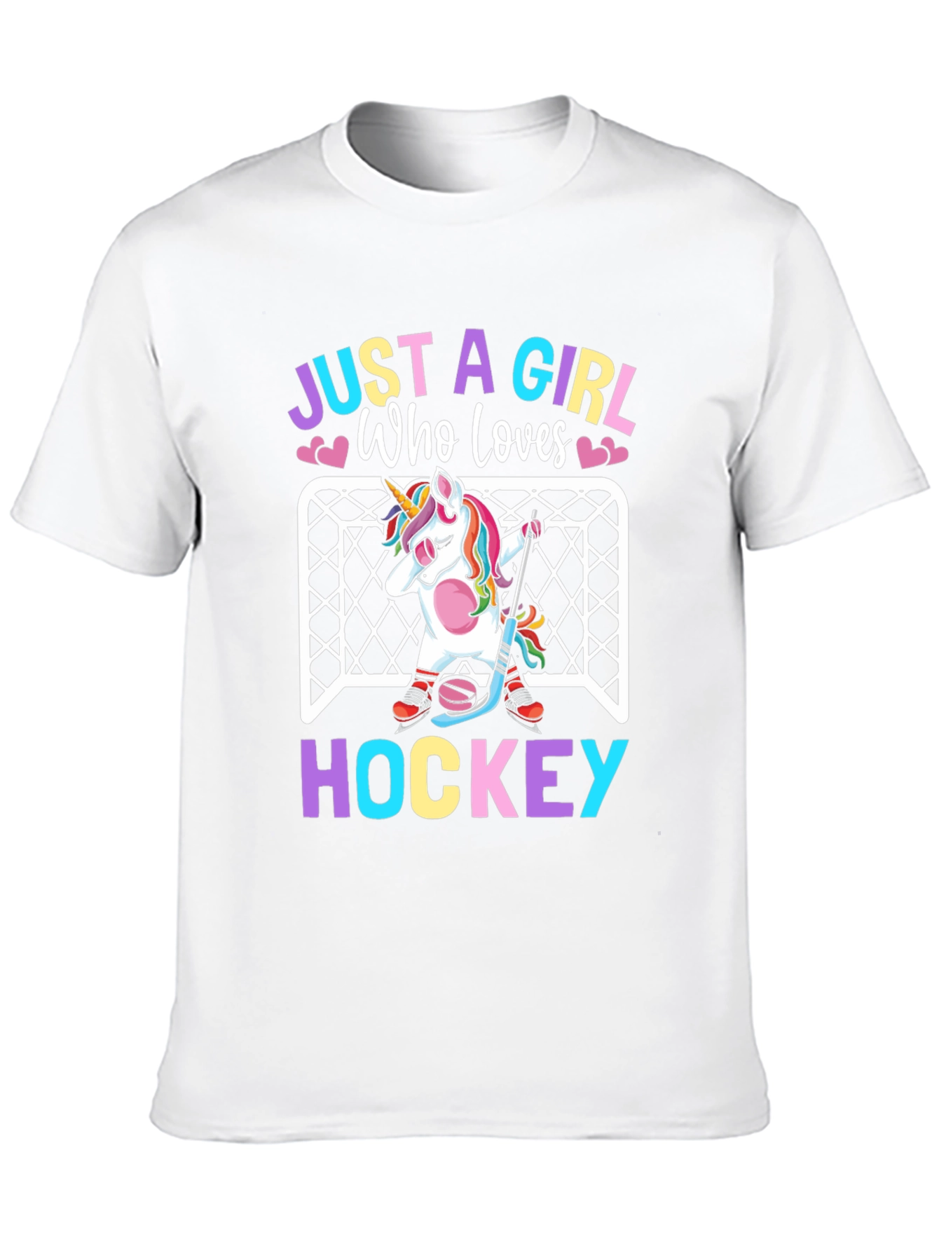 Just a Girl Who Loves Hockey T-Shirt