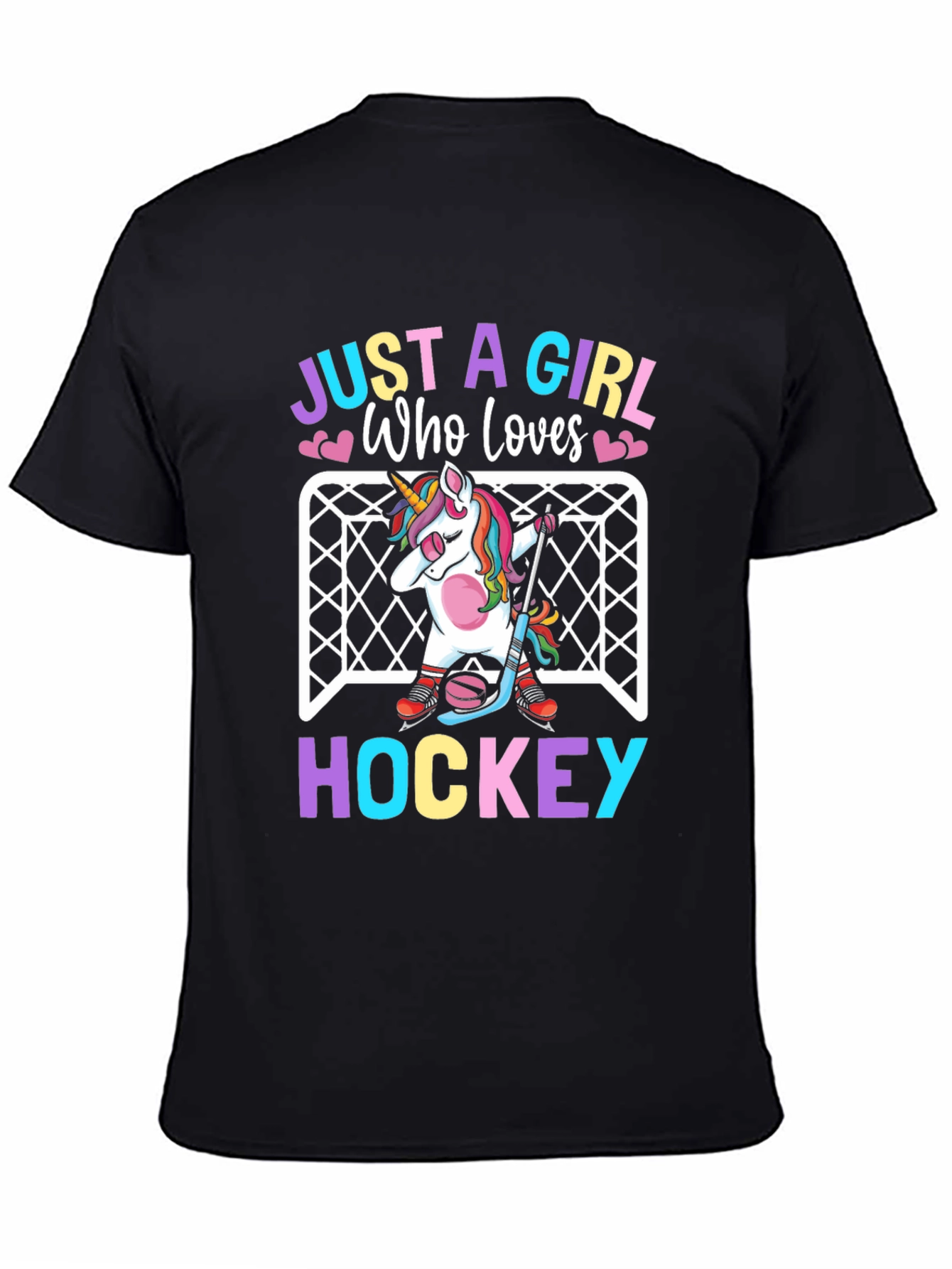 Just a Girl Who Loves Hockey T-Shirt