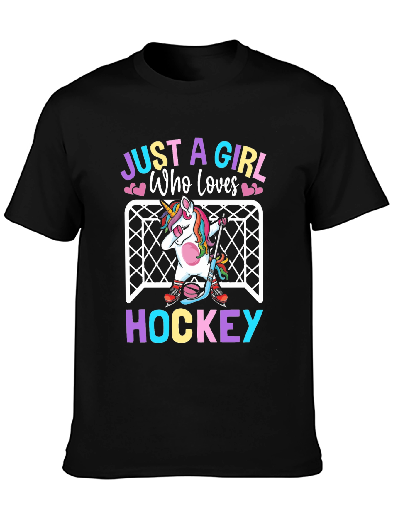 Just a Girl Who Loves Hockey T-Shirt