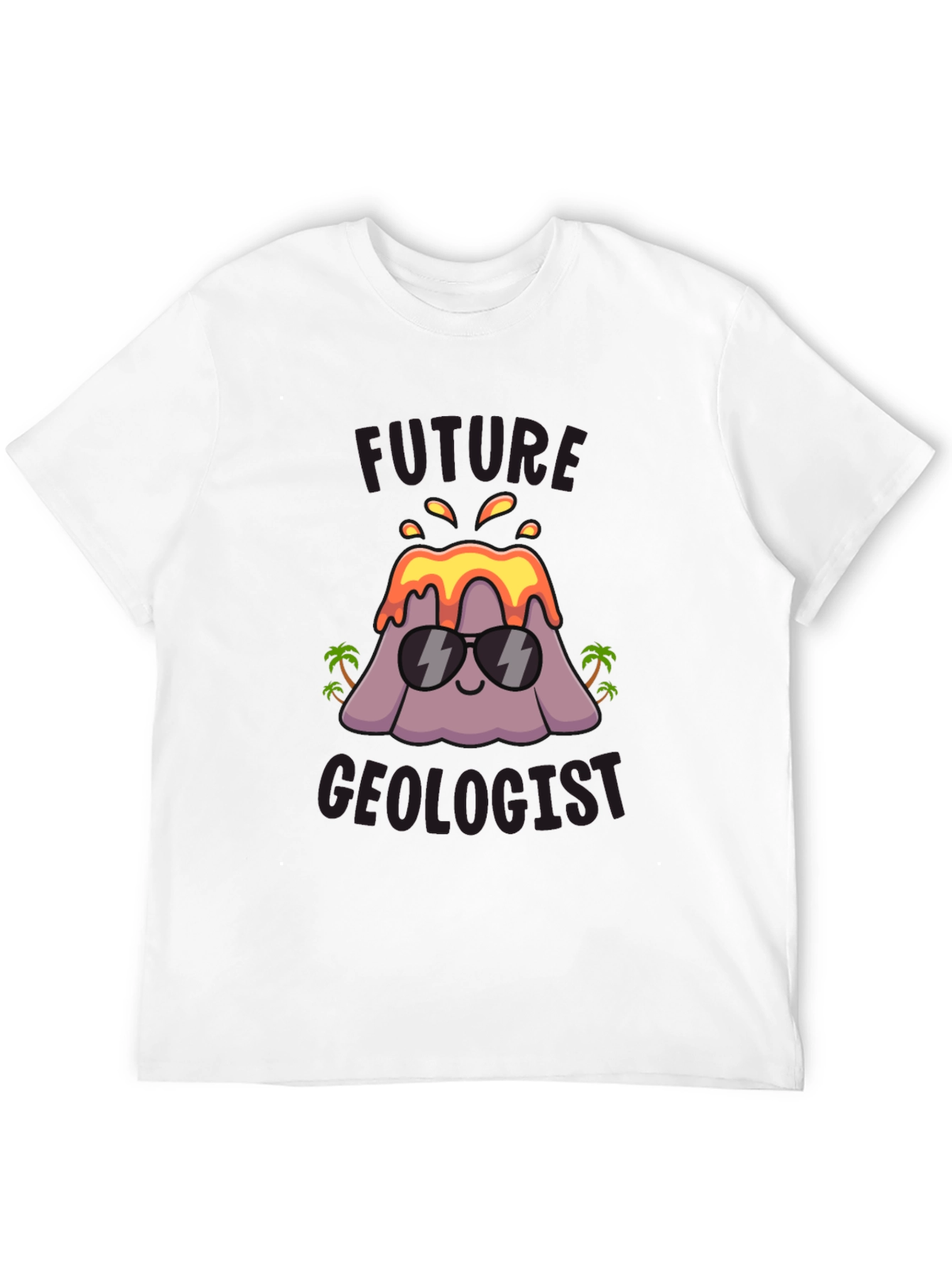 Future Geologist T-Shirt - Volcano Design