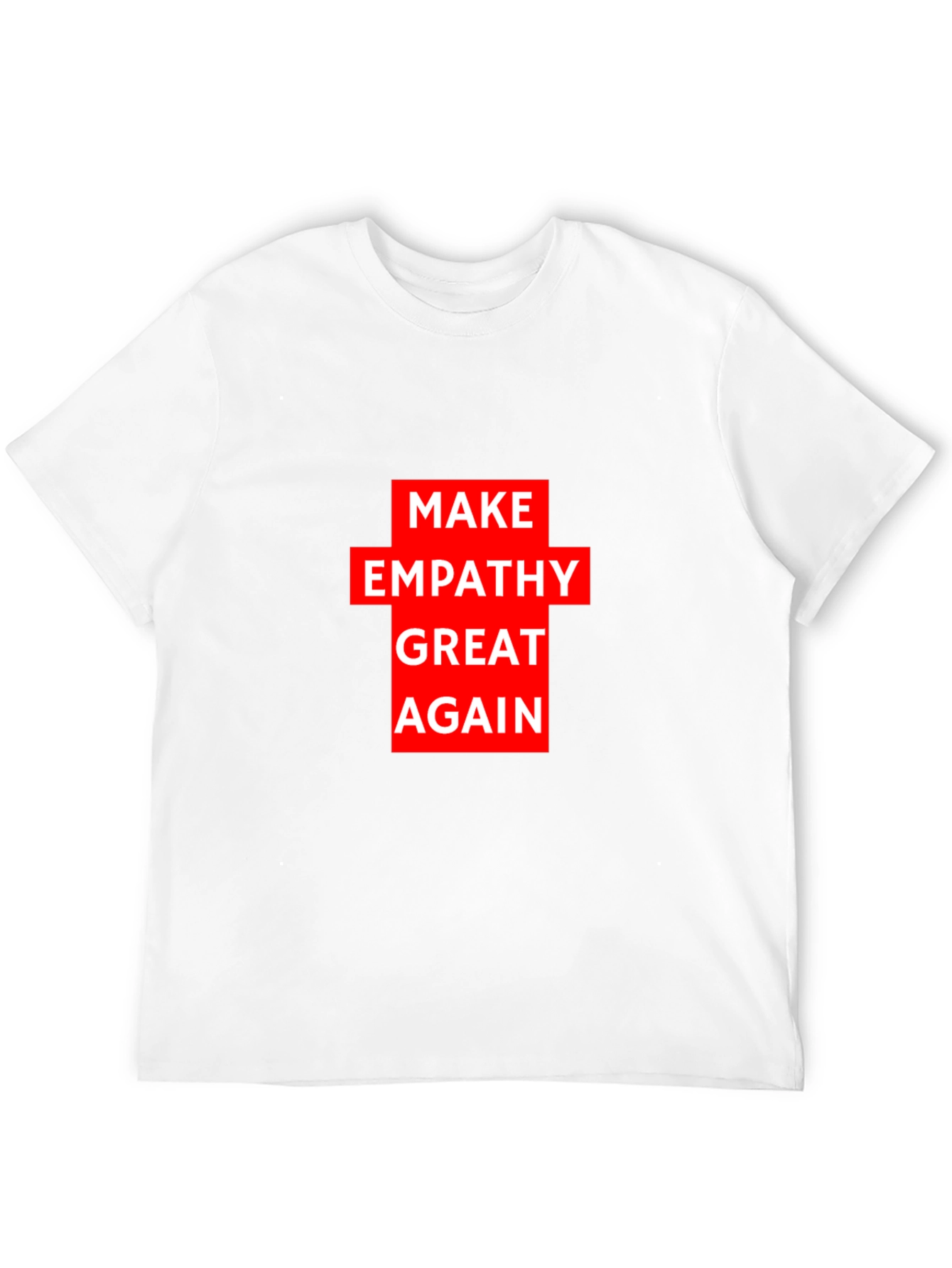 Make Empathy Great Again Black T-Shirt