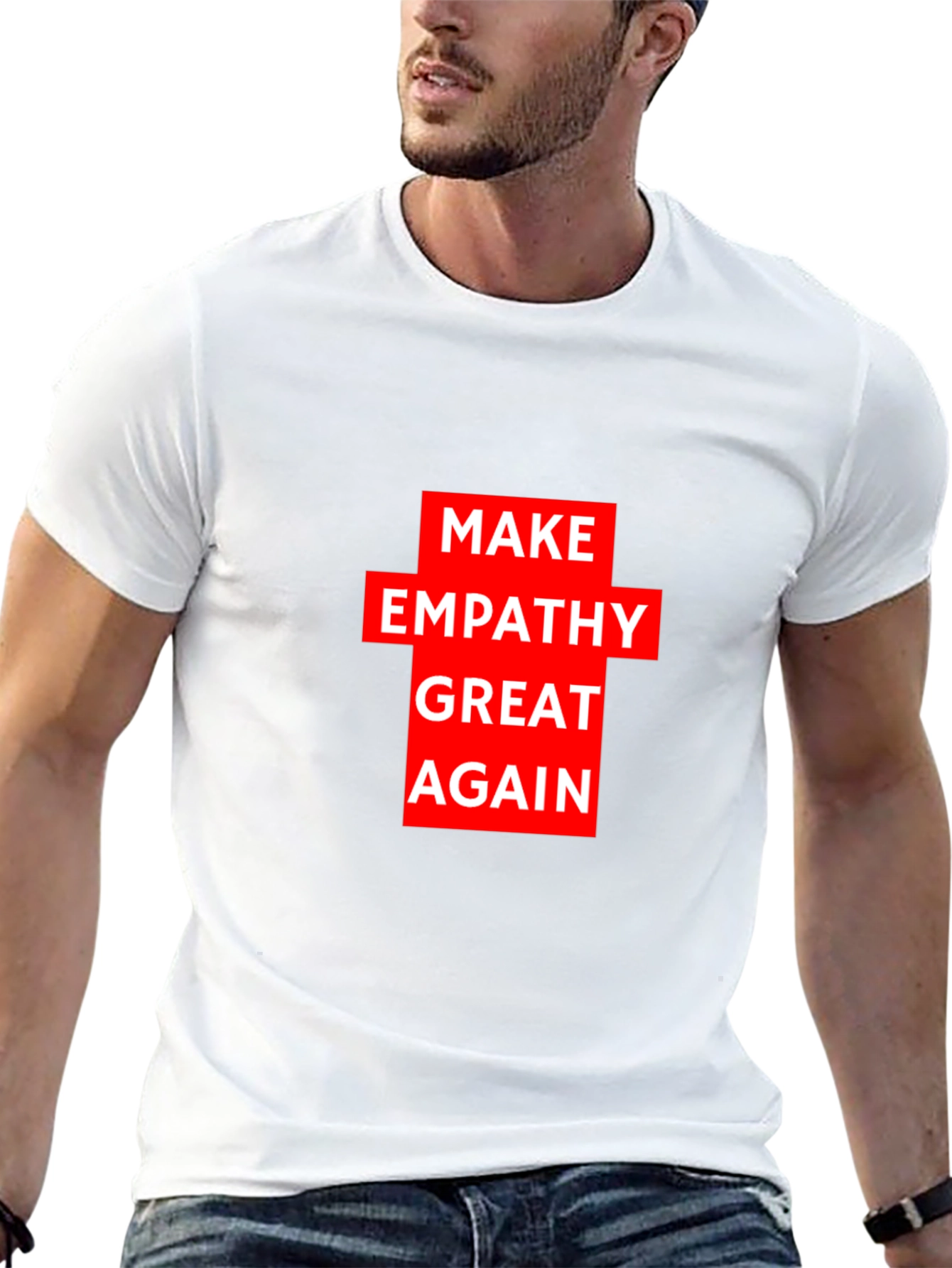 Make Empathy Great Again Black T-Shirt