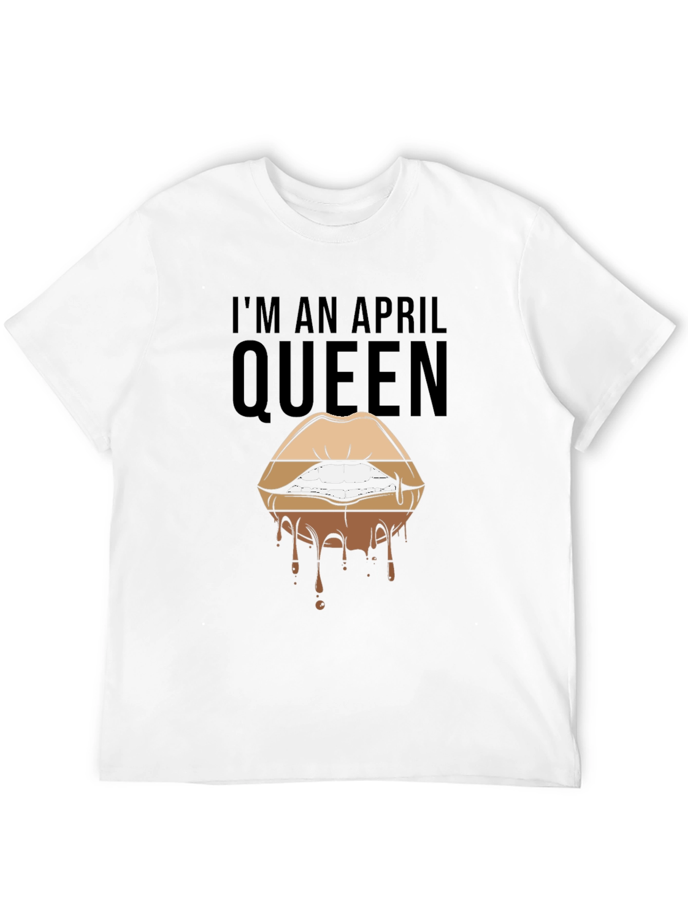 April Queen Lips Graphic T-Shirt