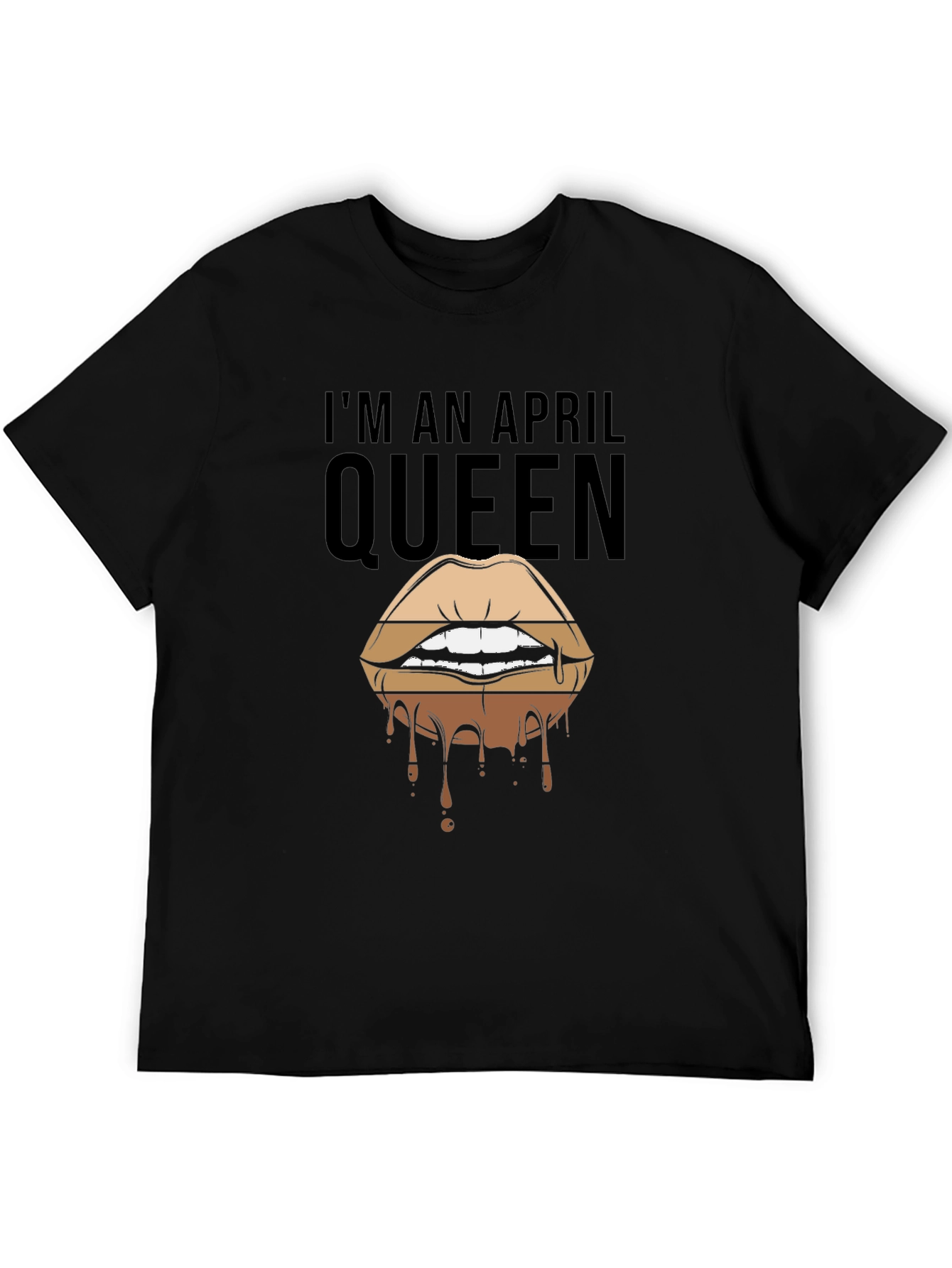 April Queen Lips Graphic T-Shirt