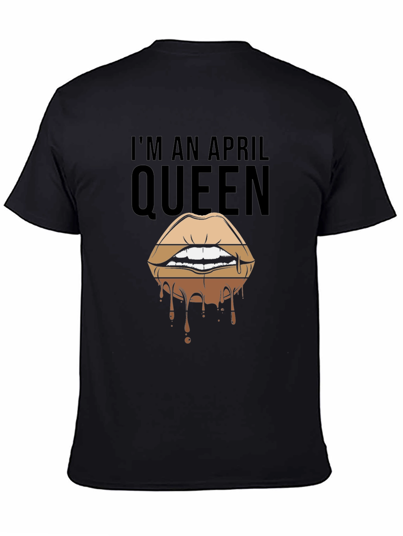 April Queen Lips Graphic T-Shirt