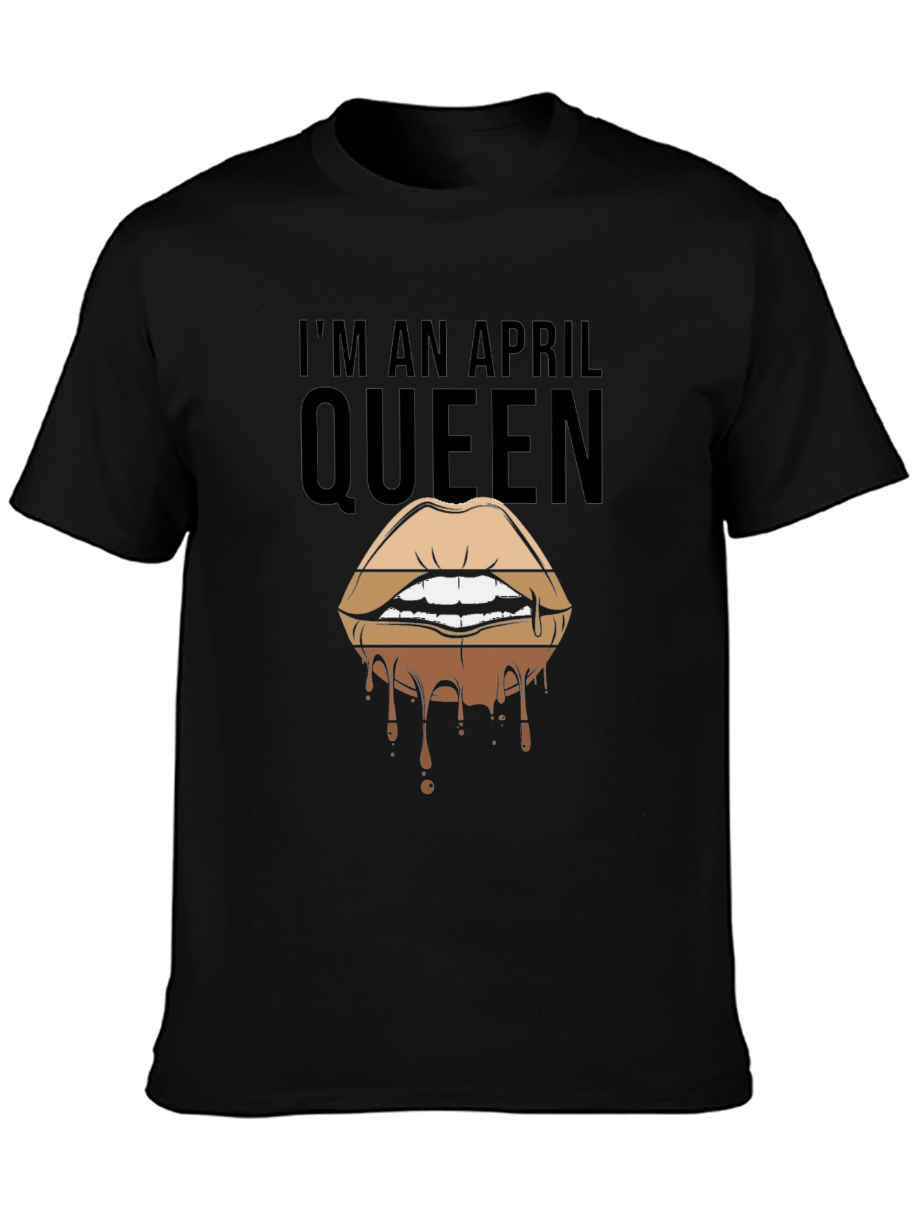 April Queen Lips Graphic T-Shirt
