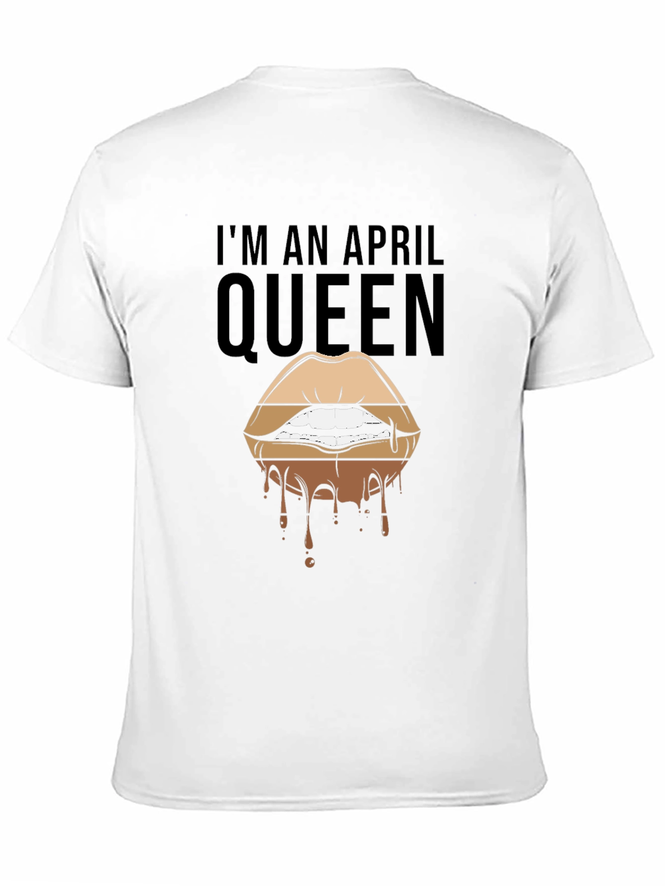 April Queen Lips Graphic T-Shirt