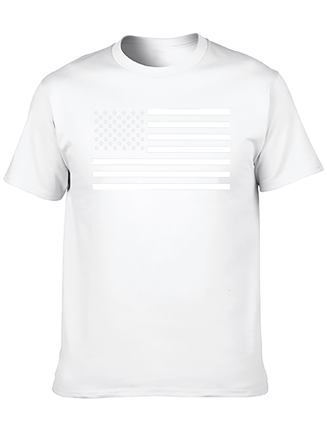 American Flag Graphic T-Shirt - Black