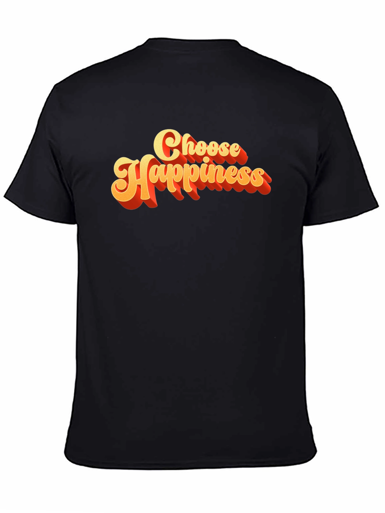 Choose Happiness T-Shirt - Retro Style