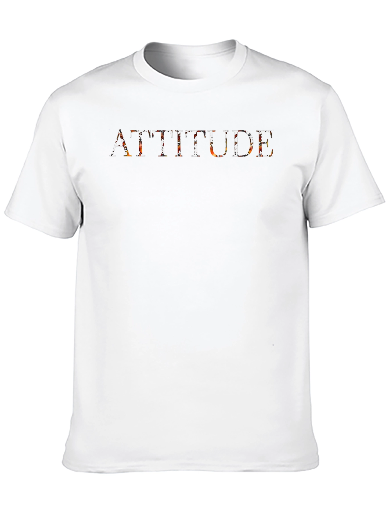 Attitude Graphic Tee - Stylish Mens Black T-Shirt