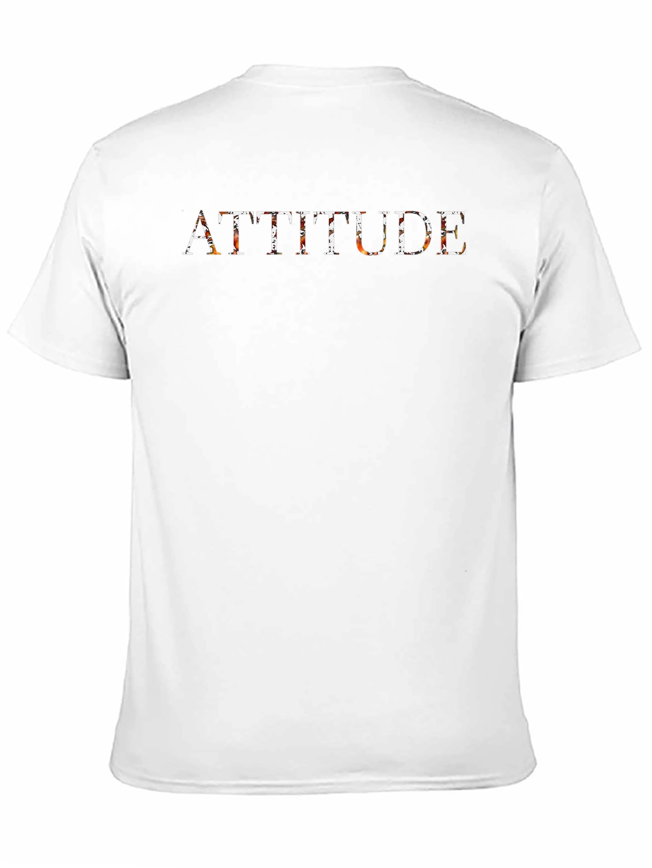 Attitude Graphic Tee - Stylish Mens Black T-Shirt
