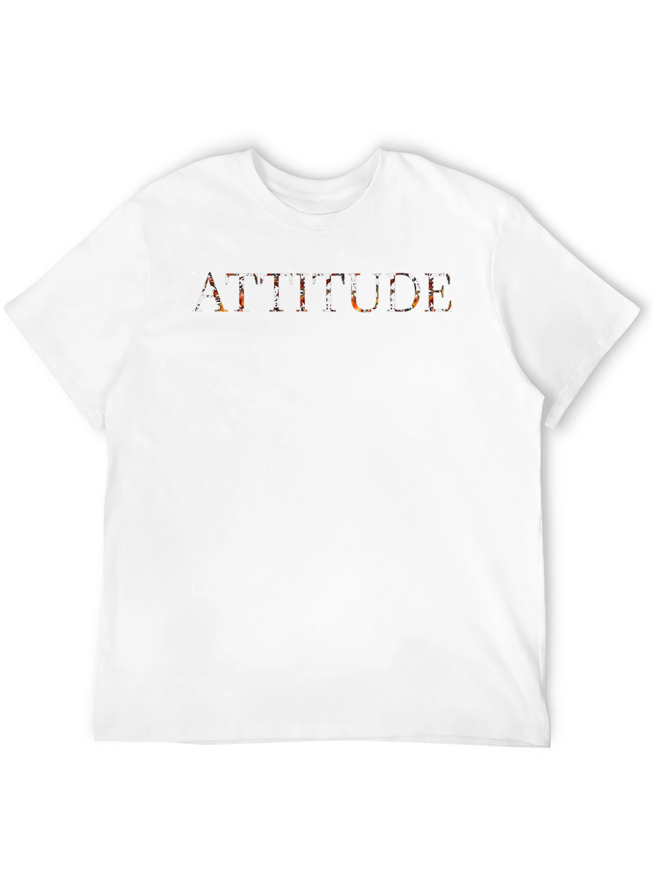 Attitude Graphic Tee - Stylish Mens Black T-Shirt